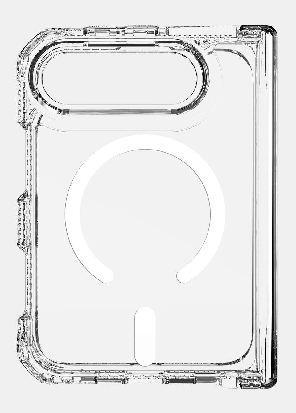 ITSKINS HYBRID R clear hinge case with MagSafe for Apple iPhone Ultra Fold