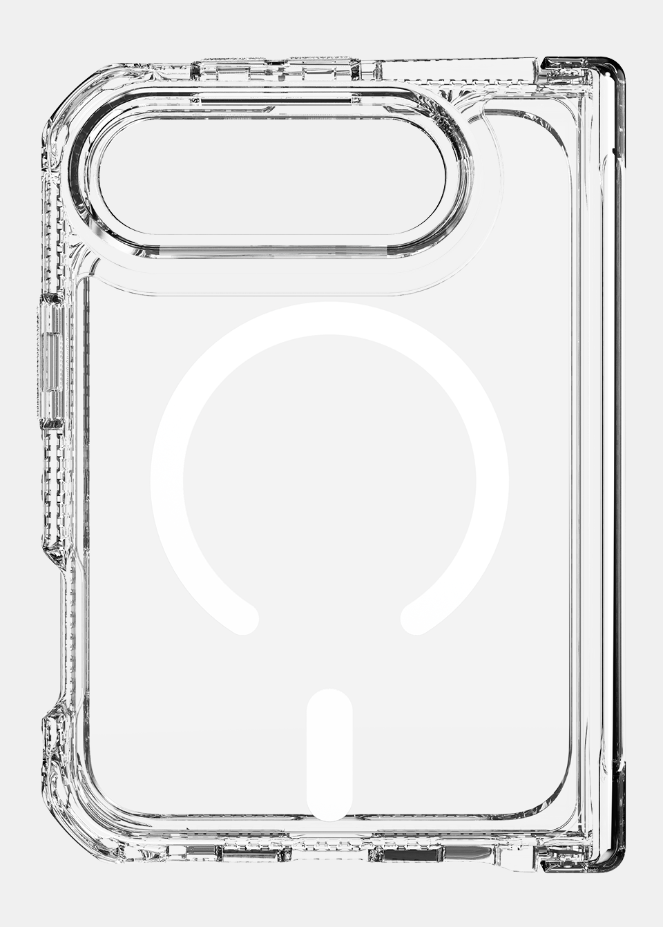 ITSKINS HYBRID R clear hinge case with MagSafe for Apple iPhone Ultra Fold