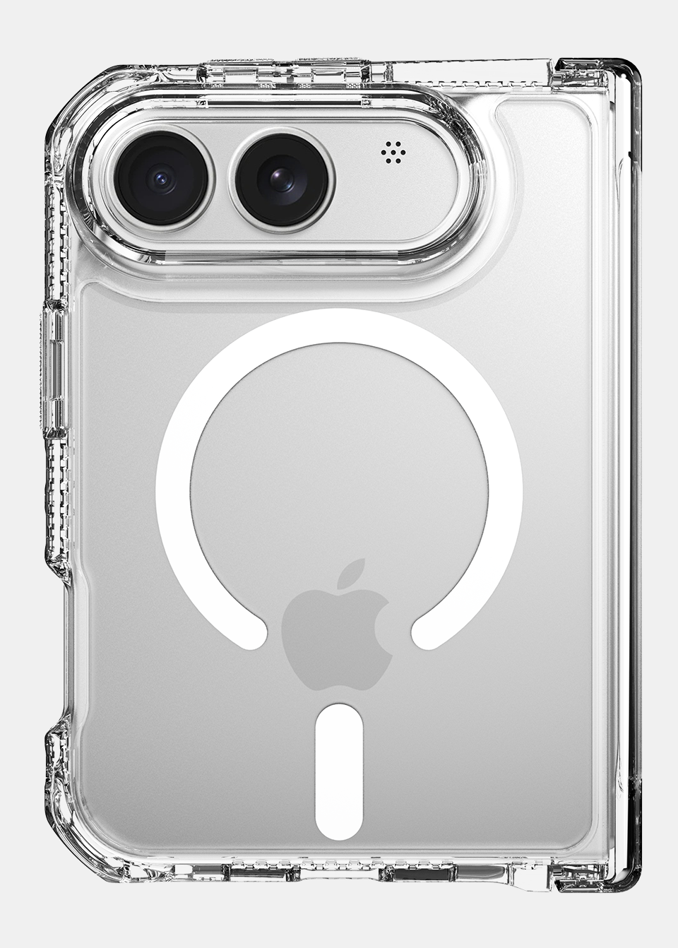 ITSKINS HYBRID R clear hinge case with MagSafe for Apple iPhone Ultra Fold